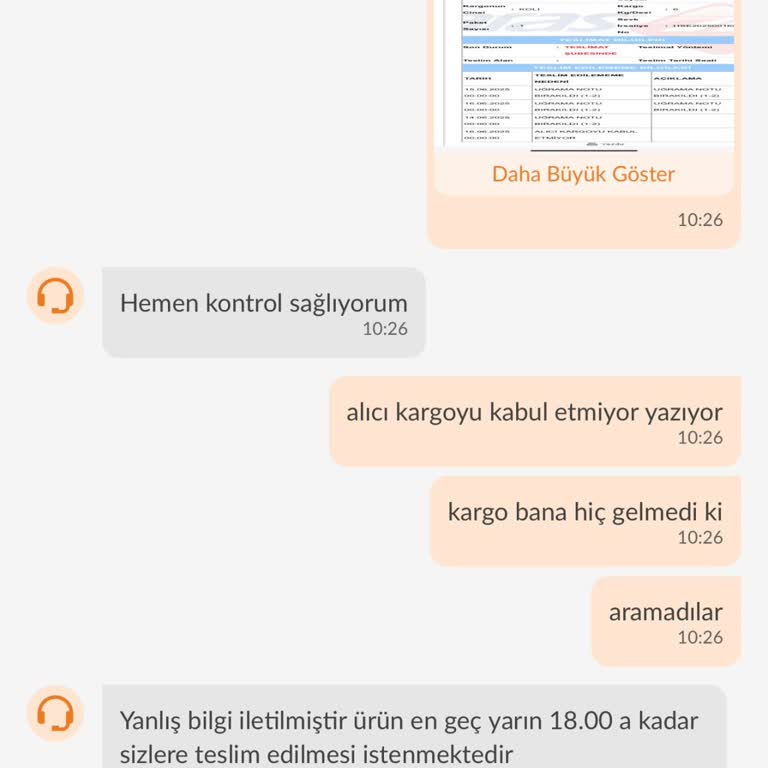 Siparişim Bilgim Dışında İptal Edildi, Müşteri Hizmetleri Şikayetimi Almadı