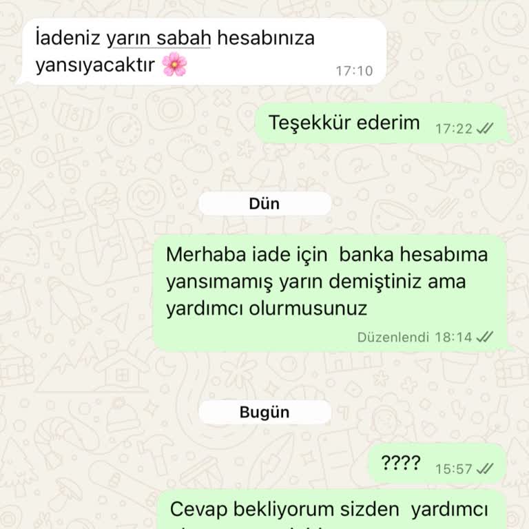 Sipariş İptali Ve Ücret İadesinde Yaşanan Sorunlar