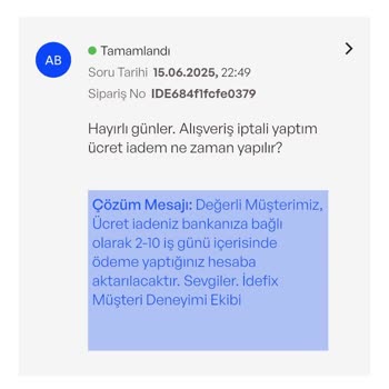 İptal Edilen PlayStation 5 Siparişimde Ücret İadesi Sorunu