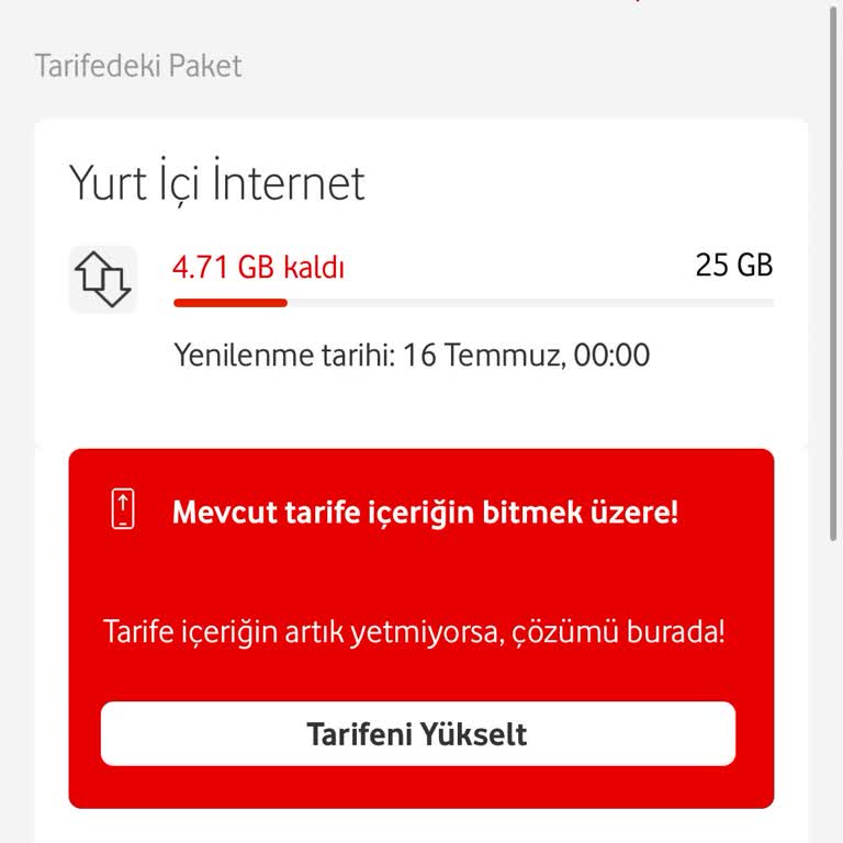 İnternet Paketlerinin Hızla Tükenmesi Ve Haksız Kullanım Şüphesi