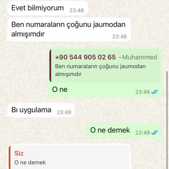 Jaumo Uygulamasında Numaramın İzinsiz Paylaşılması