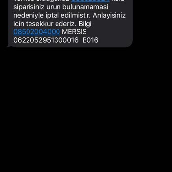 Siparişim Hazır Görünmesine Rağmen Ürün Mağazada Yoktu Ve Bilgilendirilmedim