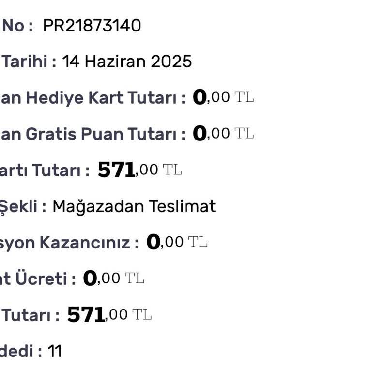 Mağazadan Teslimatlı Gratis Siparişim 5 Gündür Ulaşmadı, Bilgi Alamıyorum