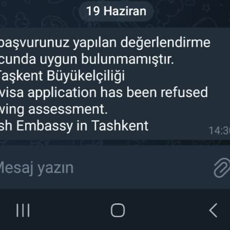 Aile Birleşim Vizesi Reddi Ve Resmi Kurumların İlgisizliği Nedeniyle Mağduriyet