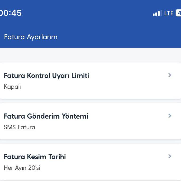 Fatura Tarihi Değişikliği ve Paycell Limit Düşüşüyle Mağduriyet Yaşadım