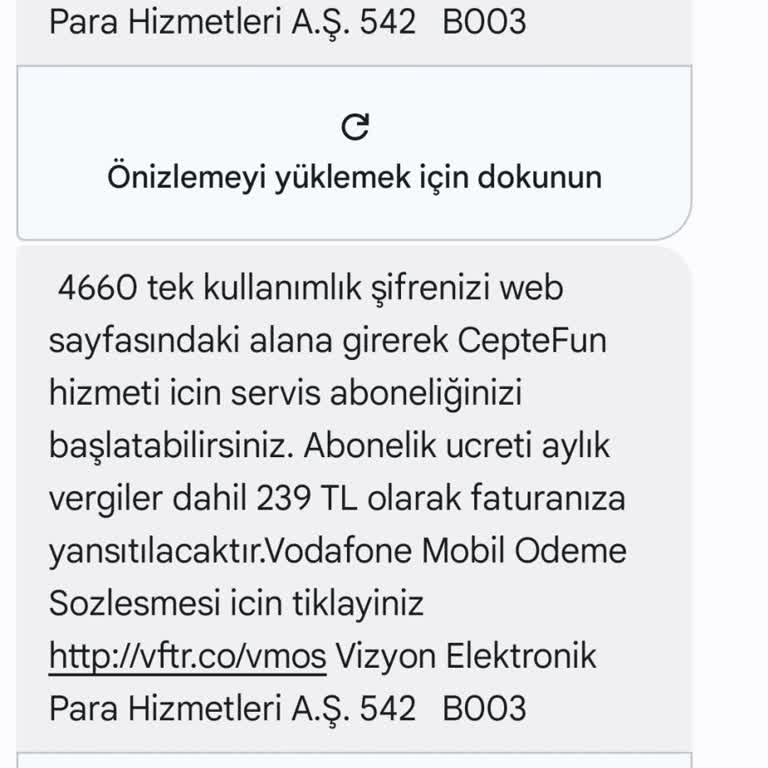 İzinsiz Üyelik Ve Fatura Yansıtılması Hakkında Şikayetim Var