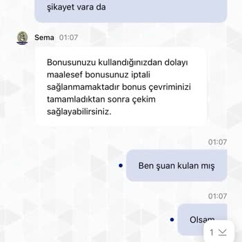 Bonus Kullanımı Sonrası Çekim İptali Ve Para Silinmesi