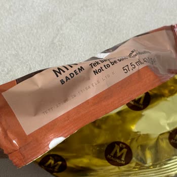 Magnum Mini Dondurma Hayal Kırıklığı: Pütürlü Ve Bozuk Ürün