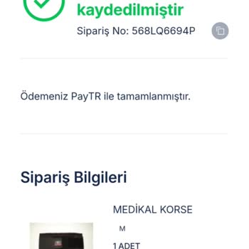 Medikalkorse.com İademi Gerçekleştirmedi