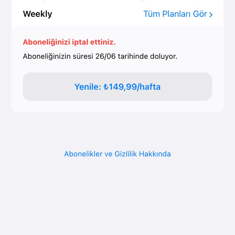 Onayım Olmadan Gerçekleşen Ücret Kesintisi Ve İade Talebim