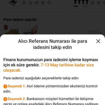 İade Sürecinde Gecikme Ve Bilgilendirme Sorunu