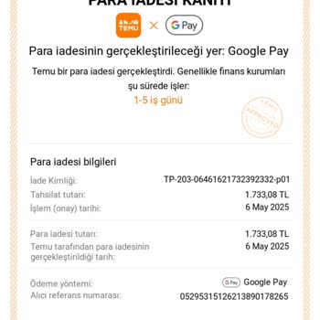 İade Sürecinde Gecikme Ve Bilgilendirme Sorunu