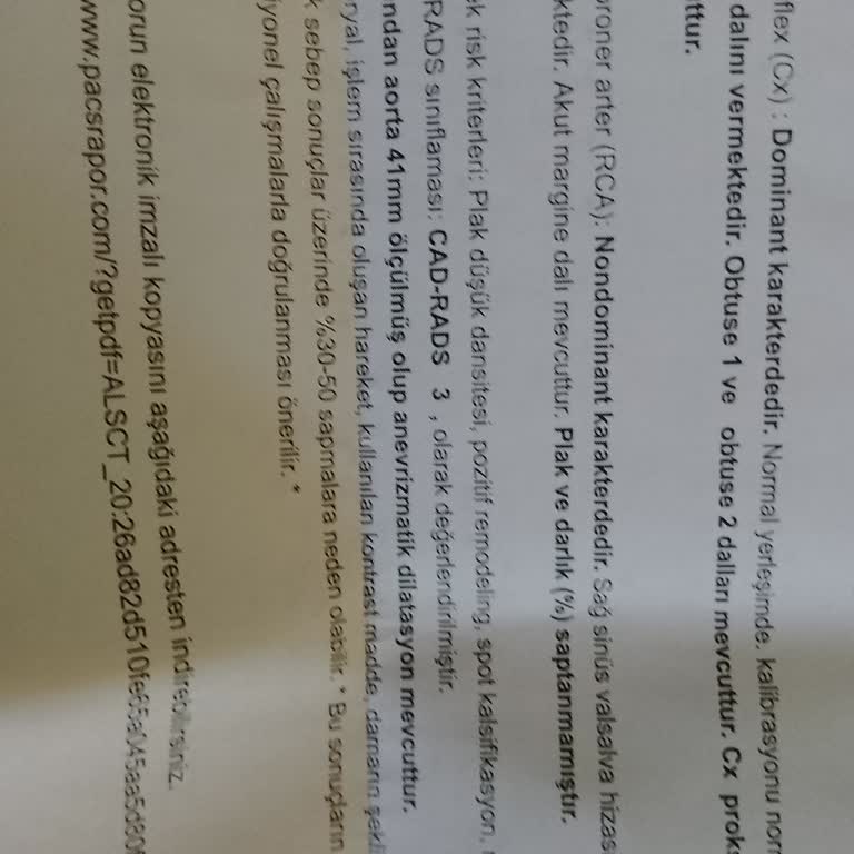 Aort Anevrizma Ölçümünde Farklı Sonuçlar Yaşadım