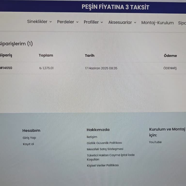 Sipariş Bilgisi Ve İade Talebine Yanıt Alınamıyor