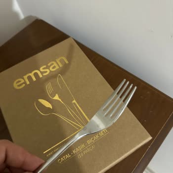 Emsan Çatal Kaşık Bıçak Seti İlk Kullanımlarda Paslandı!