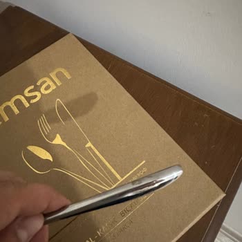 Emsan Çatal Kaşık Bıçak Seti İlk Kullanımlarda Paslandı!