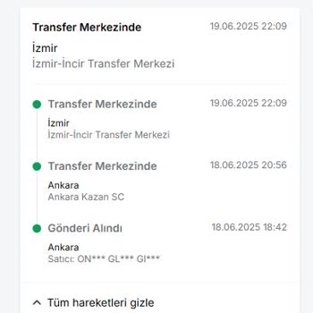 Kargom Şehir Şehir Geziyor, Bana Uğramıyor!