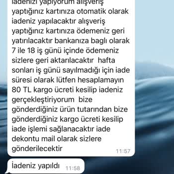 Yasadışı İade Kesintisi Ve Faturasız İşlem Mağduriyeti