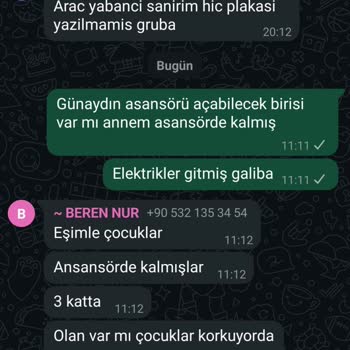 Elektrik Kesintisi Sonrası Geç Bilgilendirme Ailemi Mağdur Ediyor