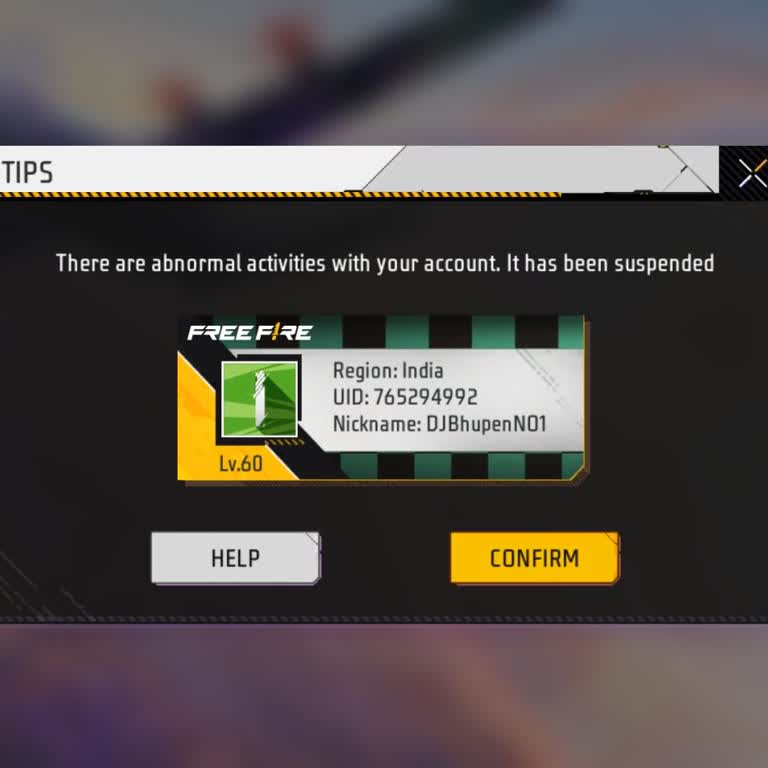 Garena Took Down My Only FF ID Without Any Reason