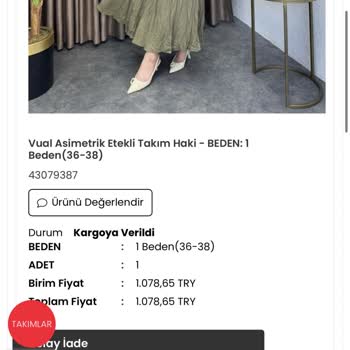 Siparişin Teslim Edilmemesi Ve Yanıltıcı Kargo Bilgisi