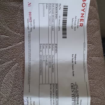 Discovery Marka Ürünlerde Renk Atması Ve Boyner'den Olumsuz Müşteri Deneyimi