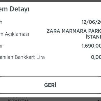 Zara Self Checkout Sisteminde Ödeme Sorunu Ve İade Talebi