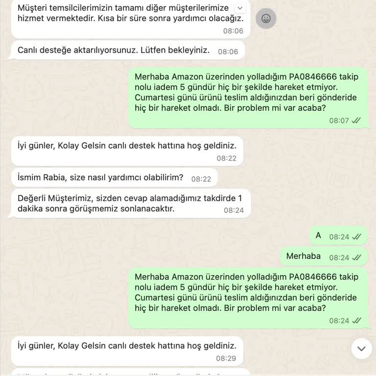 Kolay Gelsin Müşteri Hizmetlerine Ulaşmak İmkansız, İletişimde Büyük Sorun Var