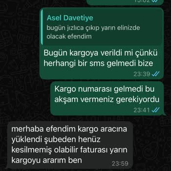 Sipariş Edilen Davetiyeler Zamanında Teslim Edilmedi, İletişim Sağlanamıyor