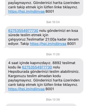 Hepsijet Kargo Kayboldu Müşteri Hizmetleri İlgisiz Kaldı