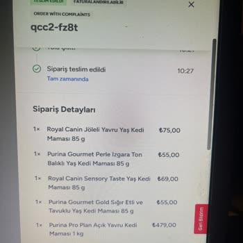 Yemek Sepeti'nin Ürün İadesi Ve İmha Sürecinde Satıcı Mağduriyeti