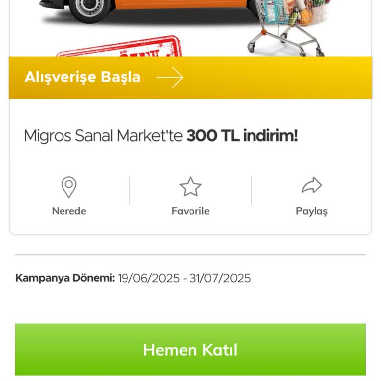 Kullanılmayan Kampanya Kodunun Tükenmesi Şaşkınlığı!