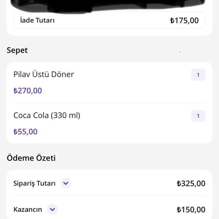 Getir Siparişim İndirimli Olmasına Rağmen İptal Edildi