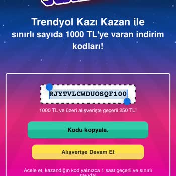 Kazı Kazan Kuponum Eksik Tanımlandı, Hakkımı İstiyorum