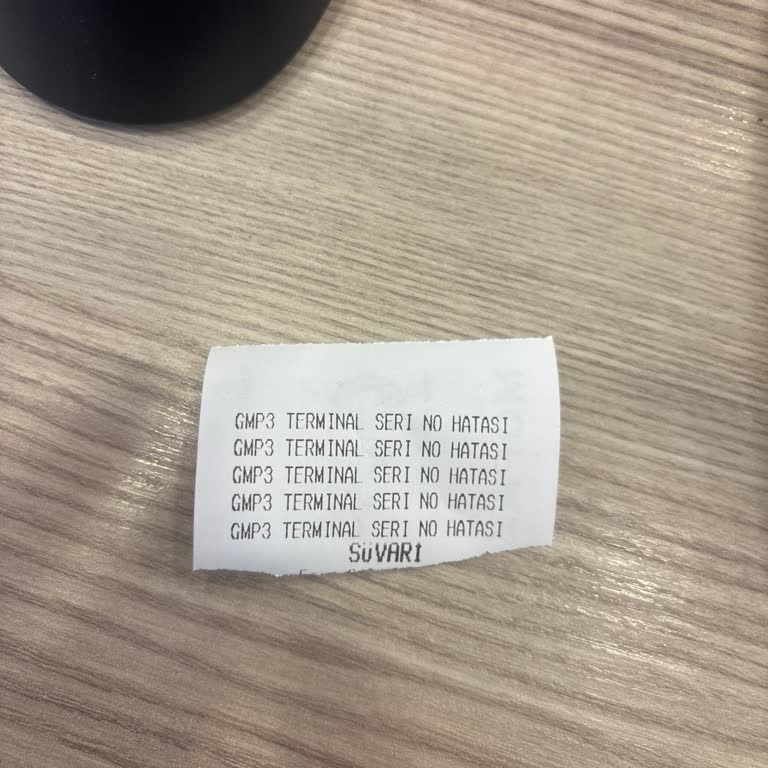 Hugin Yazarkasa Pos Cihazında Sürekli Batch No Hatası Ve Yetersiz Destek