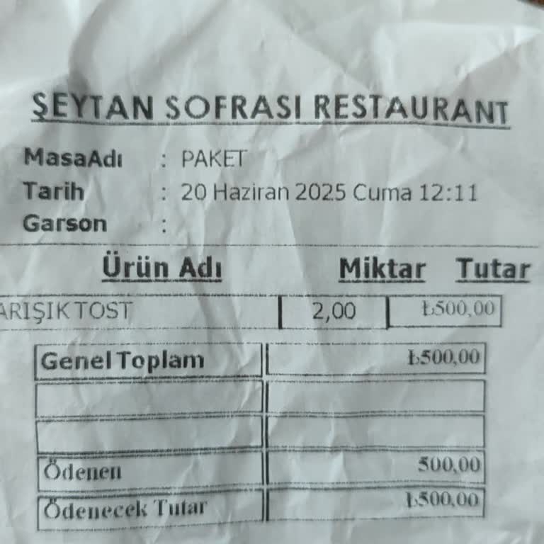 Çalışanların Tavrı Ve Yüksek Fiyatlar Ziyaretimizi Olumsuz Etkiledi