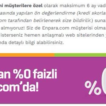 Enpara'nın Faizsiz Kredi Kampanyasında Başvuru Sorunu Ve Haksız Ret