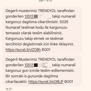 Adrese Teslim Edilmeyen Kargo Ve Sonuçsuz Kalan Talepler