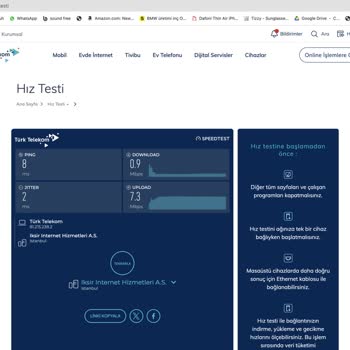 İnternet Hızı Sözleşmeye Uymuyor Ve Sorunlar Çözülmüyor