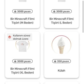 McDonald's Puan Sistemi Ve Minecraft Ürünleri Teslimatında Ciddi Sorunlar