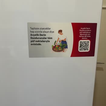 Yeni Alınan Derin Dondurucunun Boyası Hızla Kabardı, Görüntüsü Bozuldu