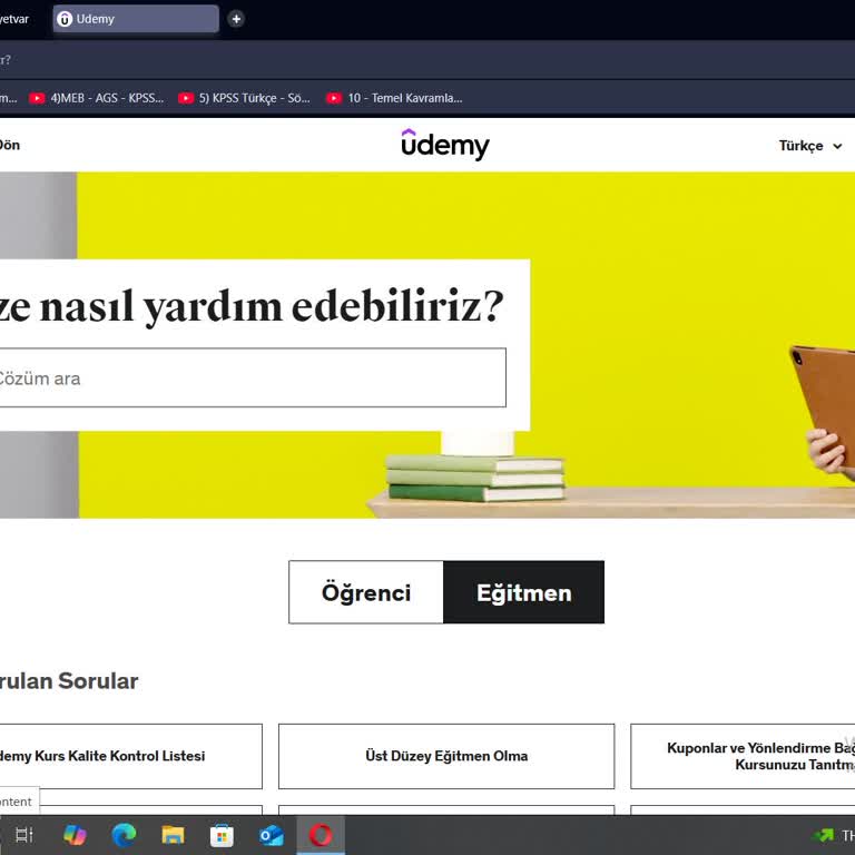 Udemy Hesabına Erişim Sorunu Ve Destek Almakta Zorluk