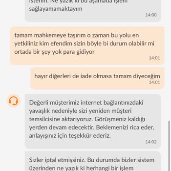 Trendyol GO'da Sipariş İptali Sonrası Mağduriyet