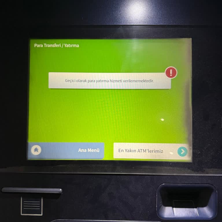 ATM'de Sıkışan Param İade Edilmedi, Mağduriyetim Giderilmiyor