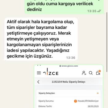 İade Yapılmıyor, Bilgilendirme Yok Ve Mağdur Ediliyorum