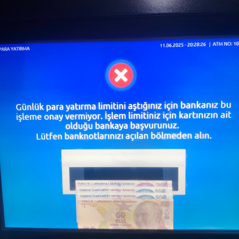 Papara Kart İle ATM'de Para Yatırma Limiti Sorunu Devam Ediyor