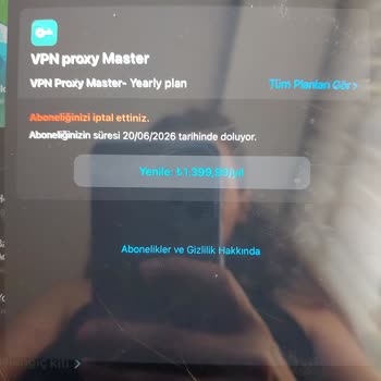 VPN Proxy Master Uygulamasında İzinsiz Ödeme Ve İletişim Sorunu