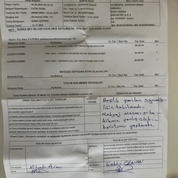 Bellona'dan Aldığım Mobilyalar Hasarlı Ve Süreç Çileye Döndü