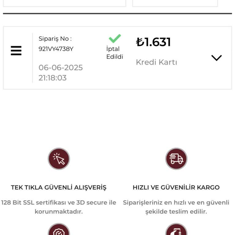 İptal Edilen Siparişin Ücreti 15 Gündür İade Edilmedi
