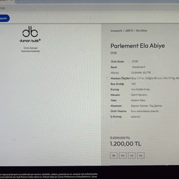Duman Butik'ten Aldığım Üründe İade Ve Değişim Sorunu